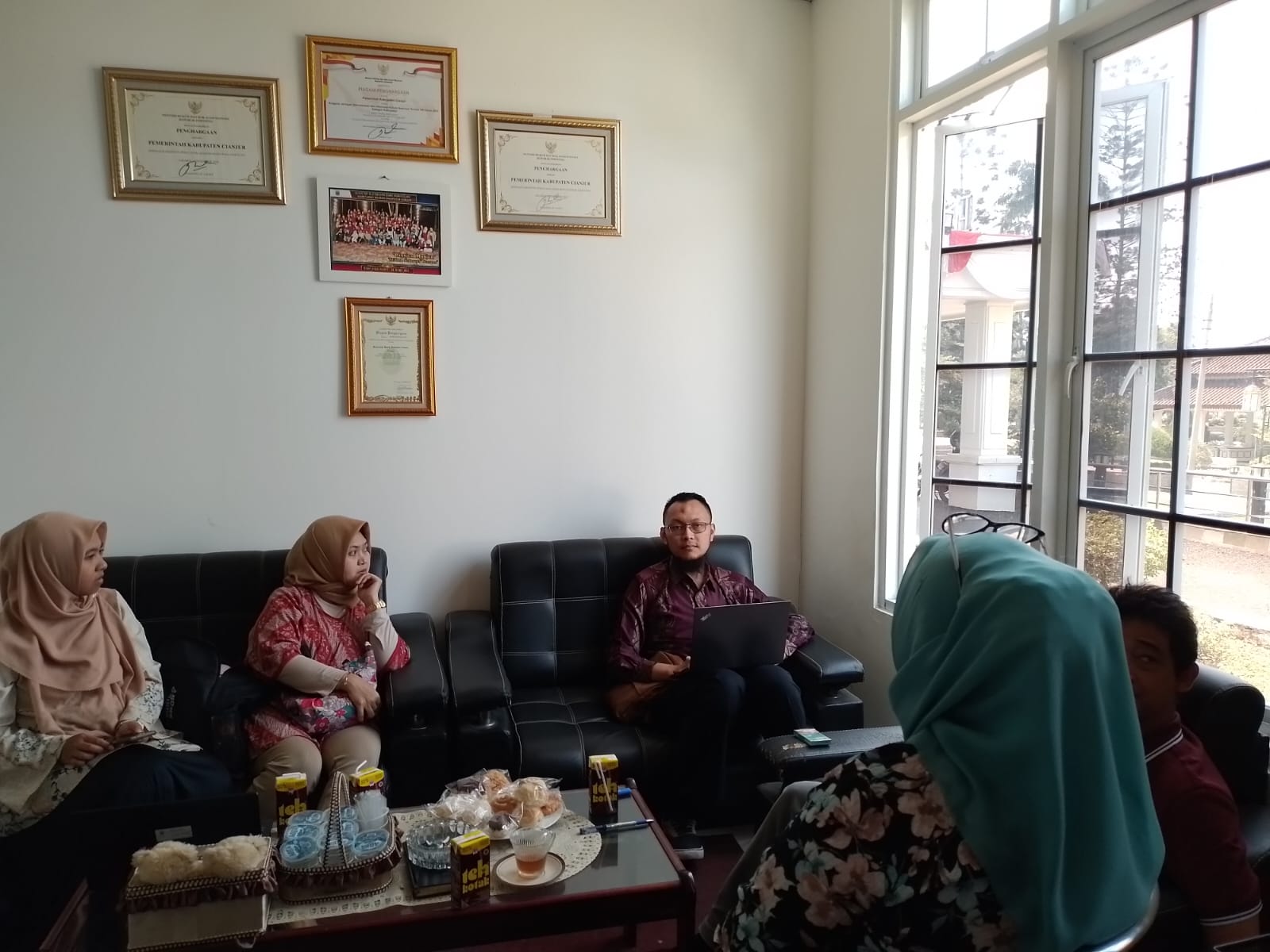 Kunjungan BPK Perwakilan Jawa Barat Ke Bagian Hukum Setda Kabupaten Cianjur