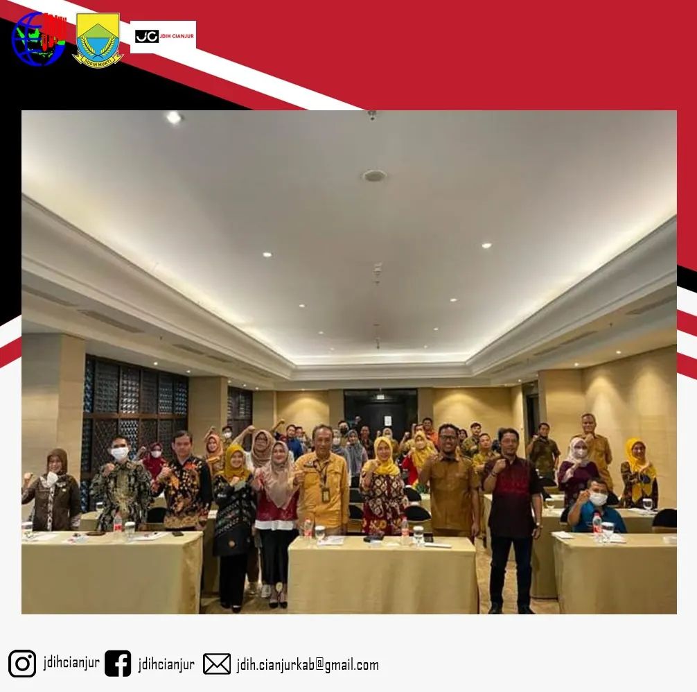 Rapat Koordinasi Terkait Peningkatan Kapasitas Jabatan Fungsional Rumpun Hukum Kabupaten / Kota Se Jawa Barat